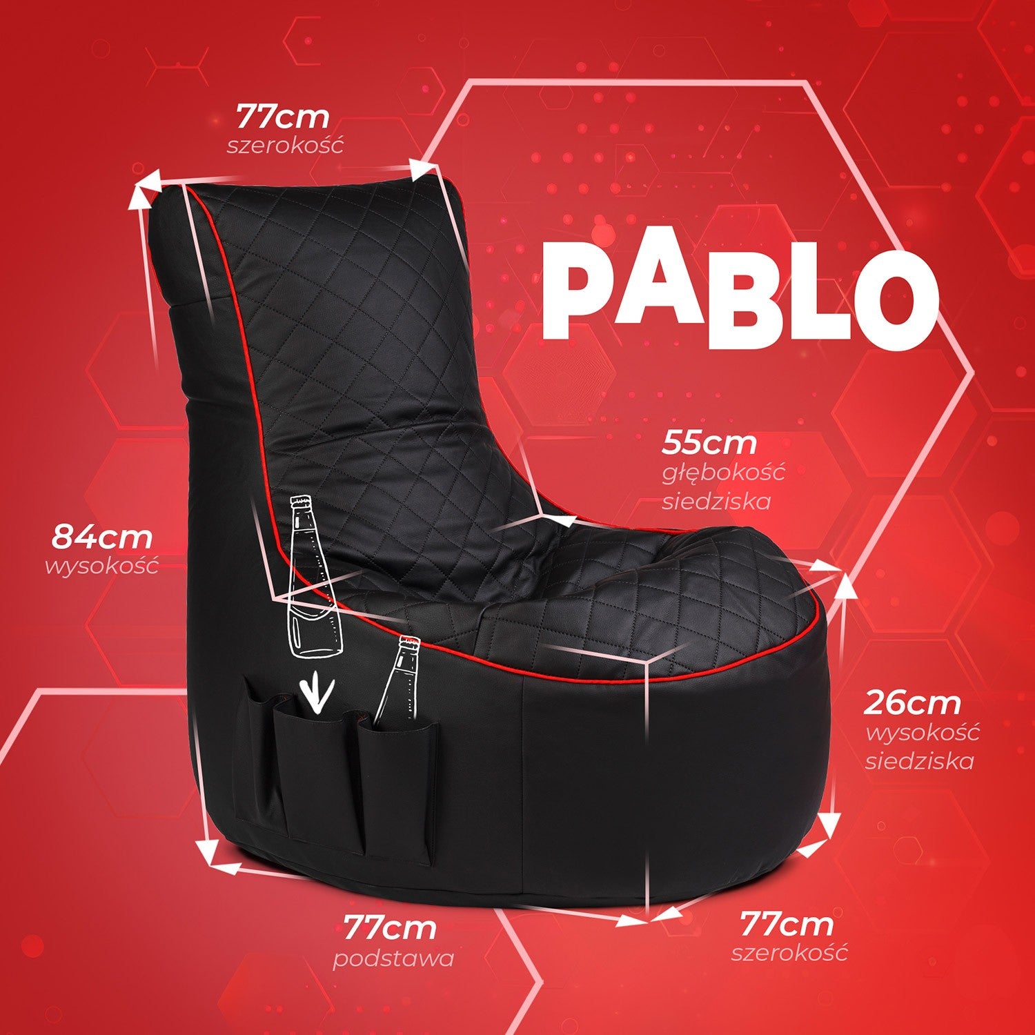 Fotel dla gracza Pablo