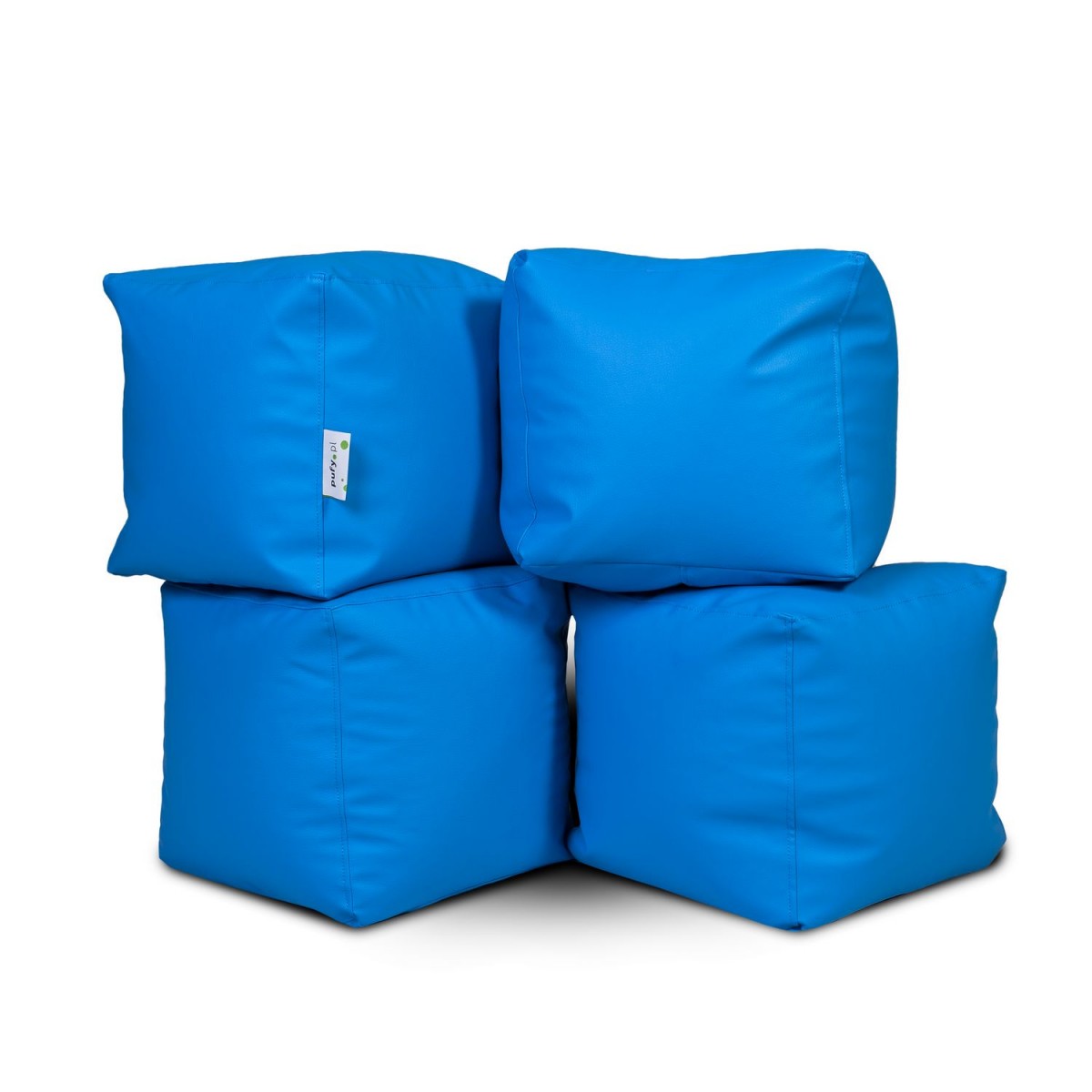 Pufa Cube Small Ekoskóra