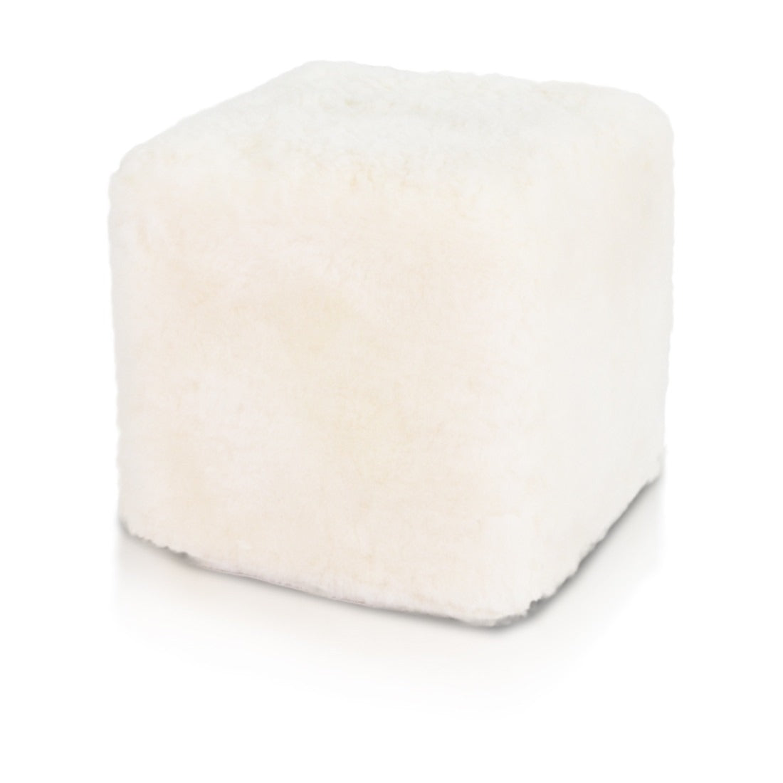 Pufa Cube Premium Skóra Owcza