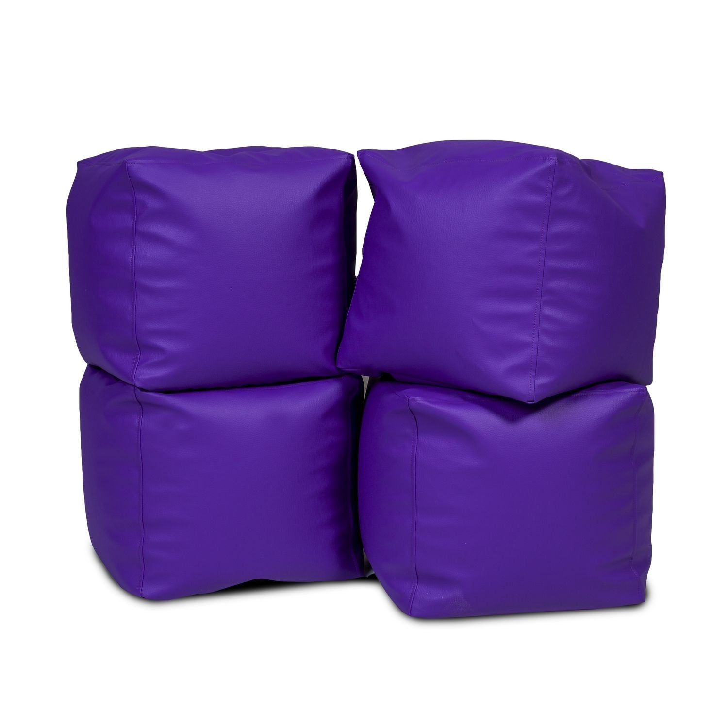 Pufa Cube Large Ekoskóra