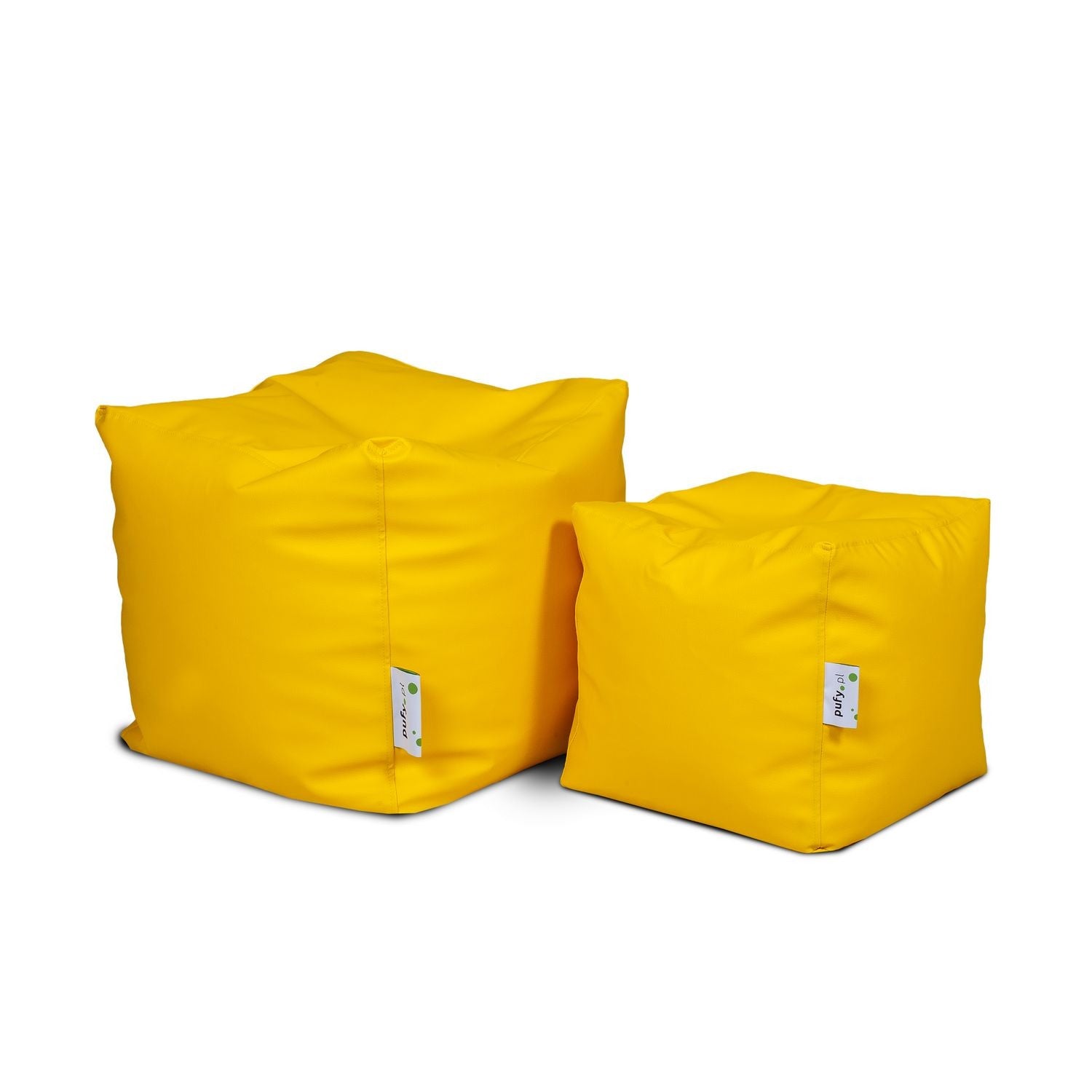 Pufa Cube Large Ekoskóra