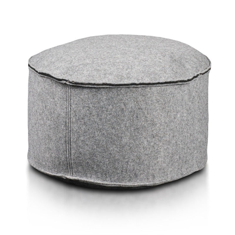 Zestaw fotel Solid Filc + podnóżek