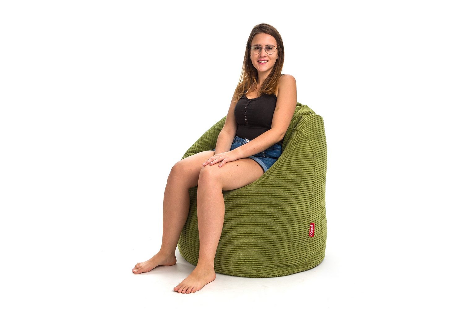 Worek Mega Sako Sztruks + Podnóżek