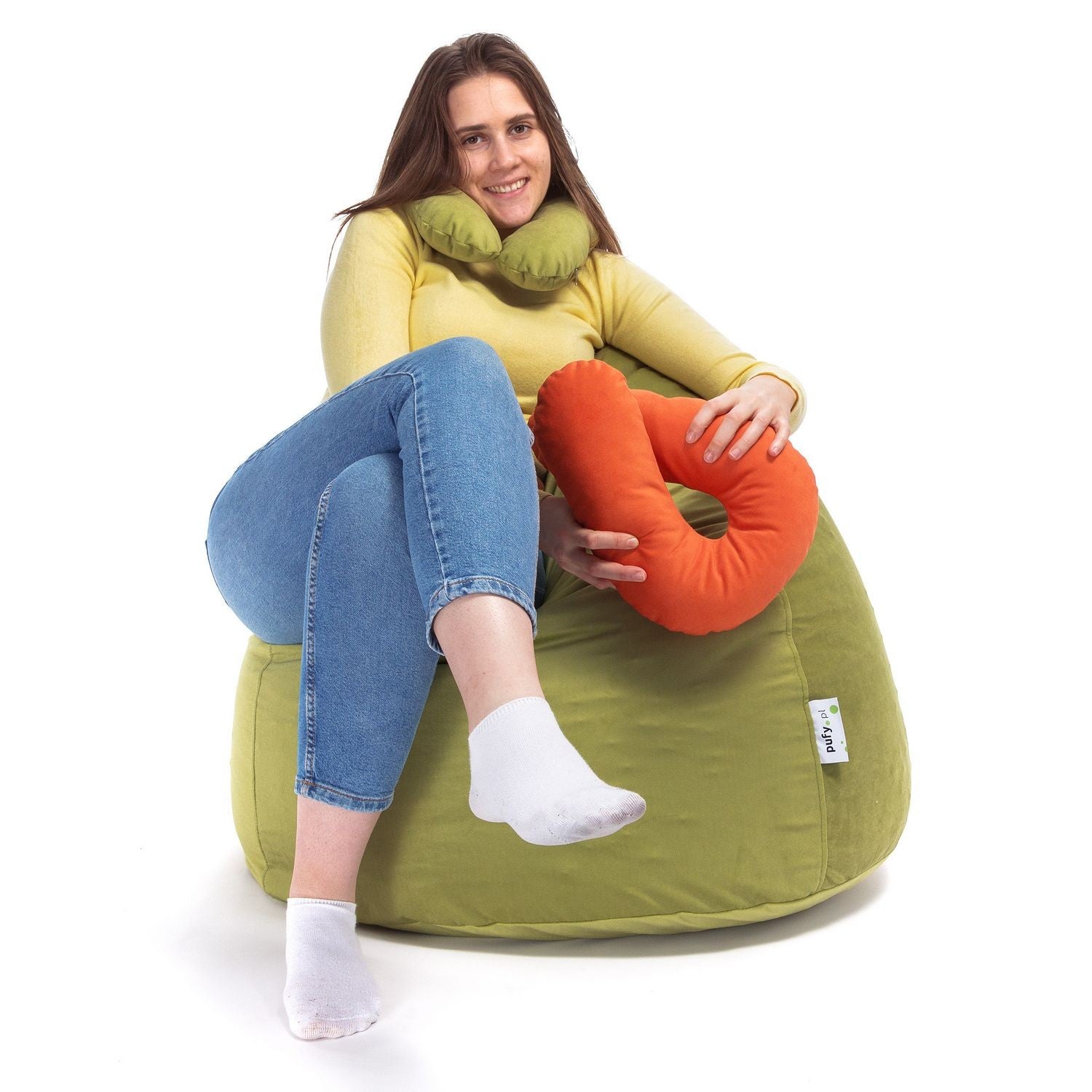 Pufa Fuzzy Amore Plusz + Gratis