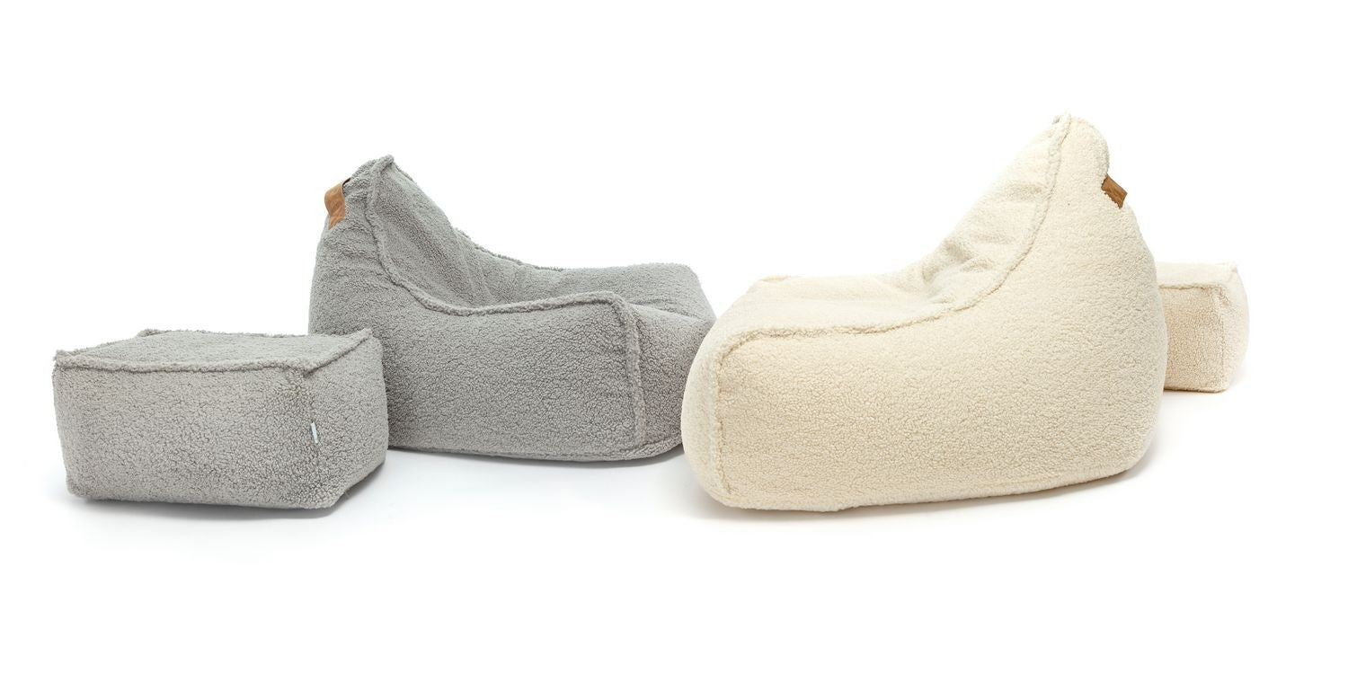 Fotel Mini Keiko Bukla + podnóżek