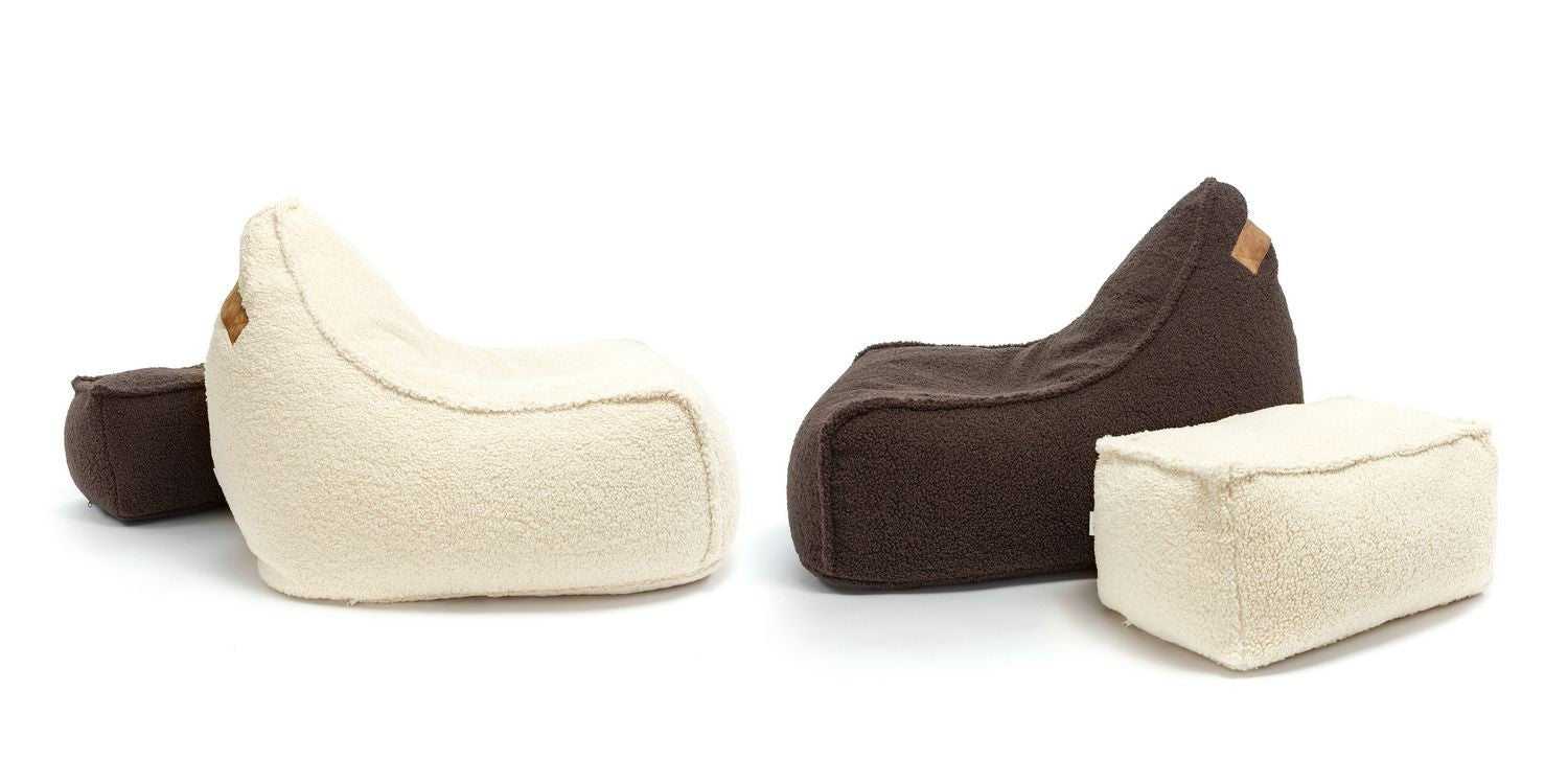 Fotel Mini Keiko Bukla + podnóżek
