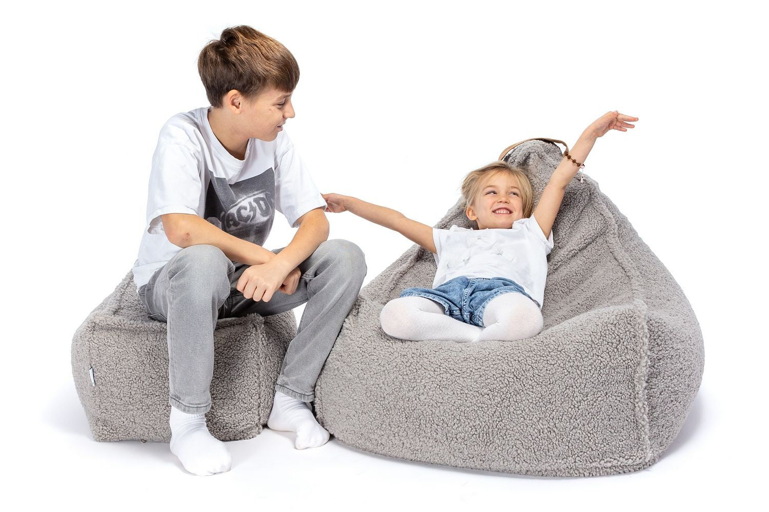 Fotel Mini Keiko Bukla + podnóżek