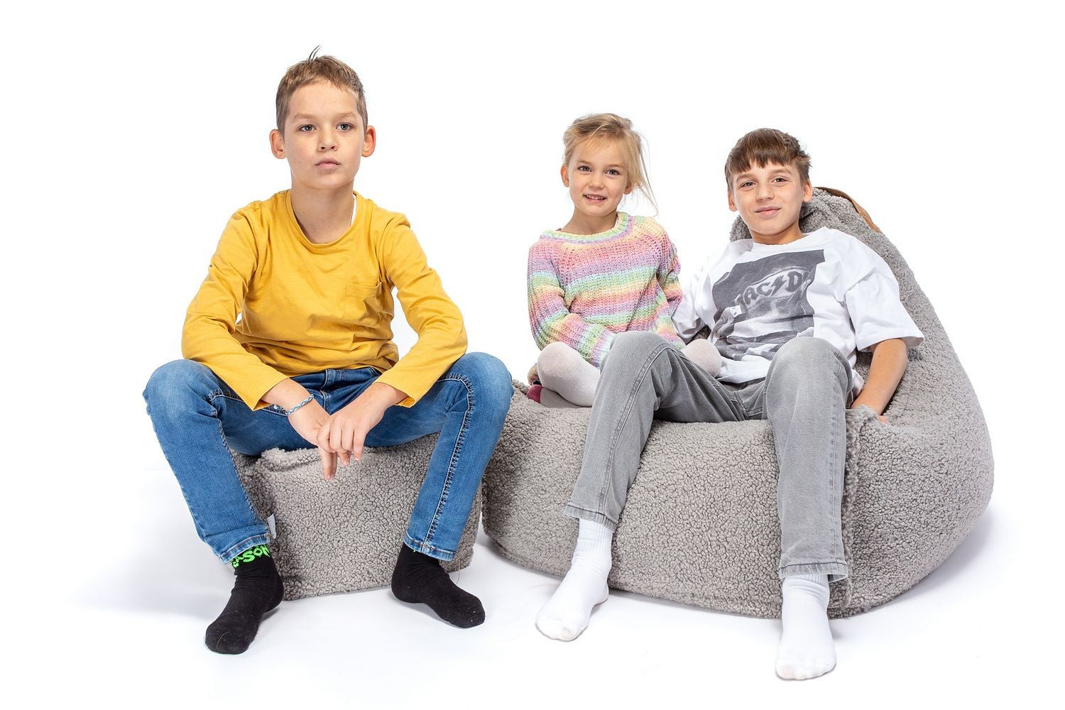 Fotel Mini Keiko Bukla + podnóżek
