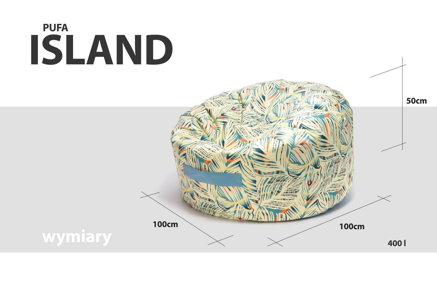 Pufa Island Mini Modern Outdoor