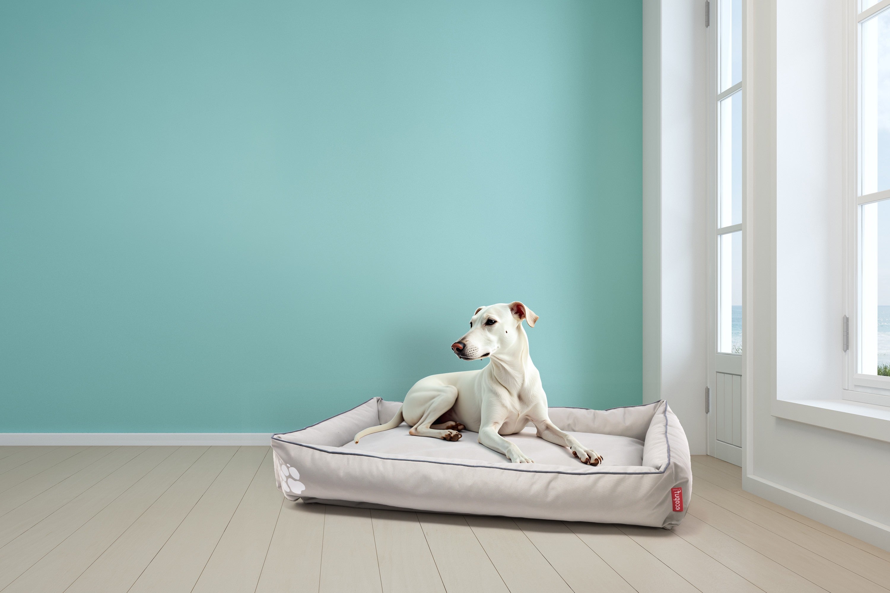 Pufa dla psa Snoopy XXL Poliester