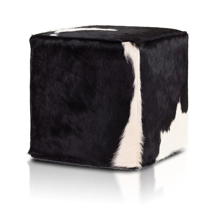 Pufa Cube Premium Skóra Bydlęca