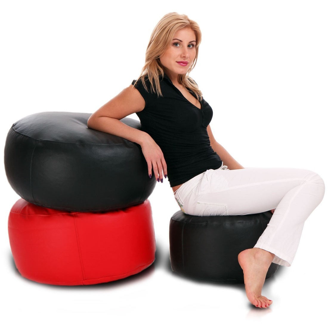 Pufa Classic Large Ekoskóra