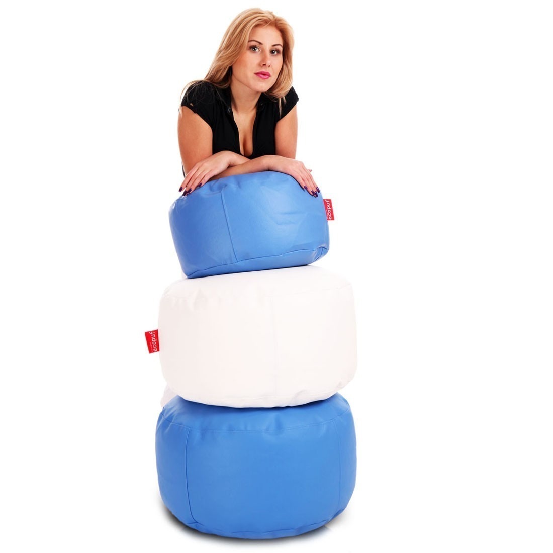 Pufa Classic Large Ekoskóra