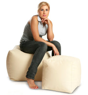 Pufa Cube Large Ekoskóra