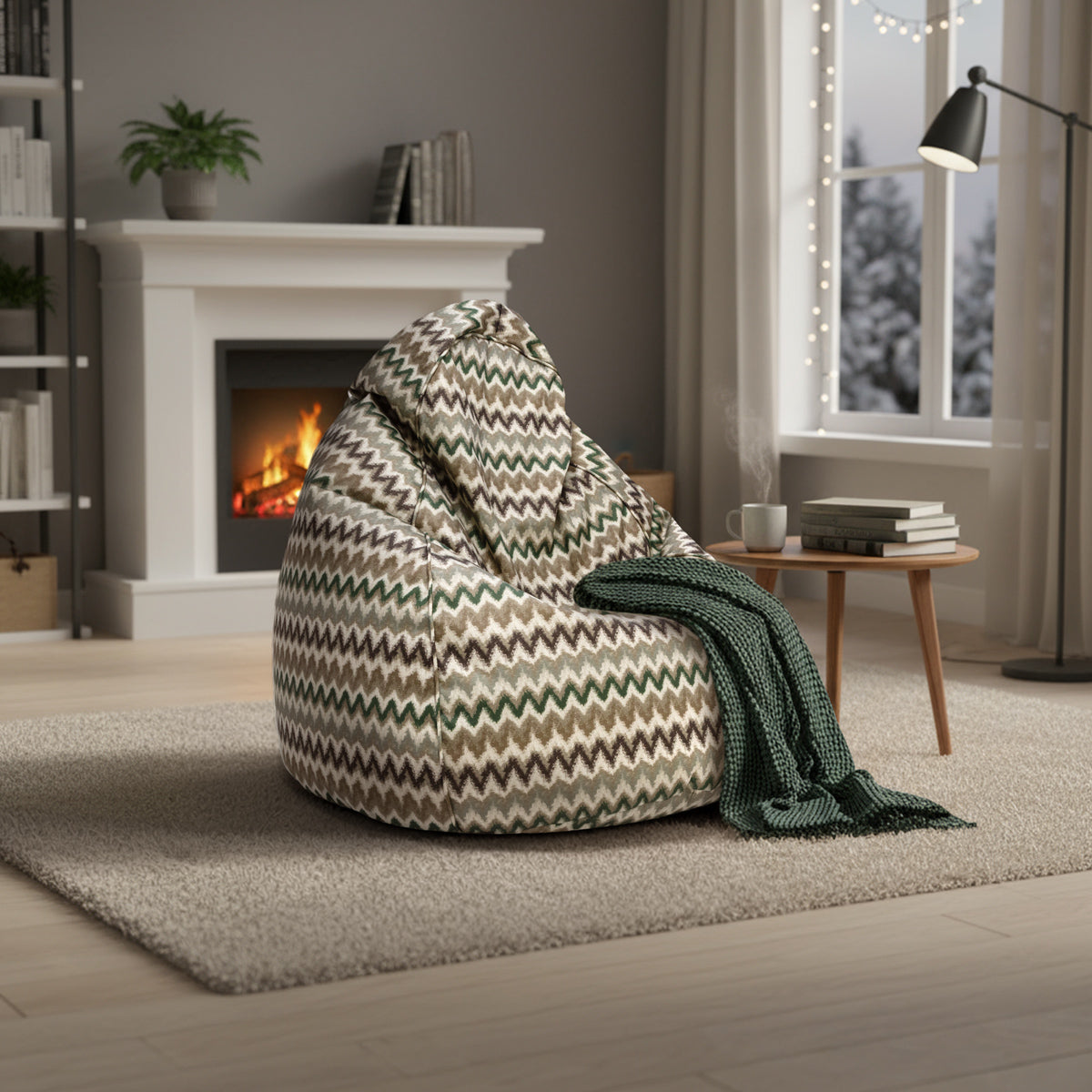 Fuzzy Modern Outdoor Zygzaki