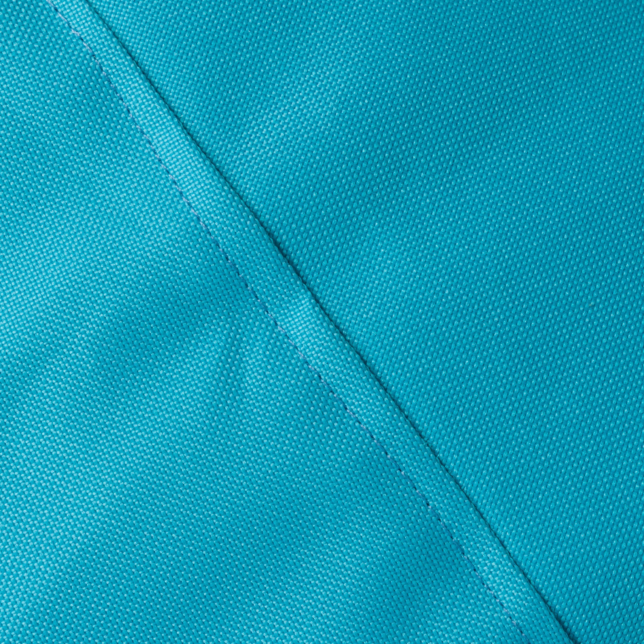 Pufa Fuzzy Poliester Niebieska