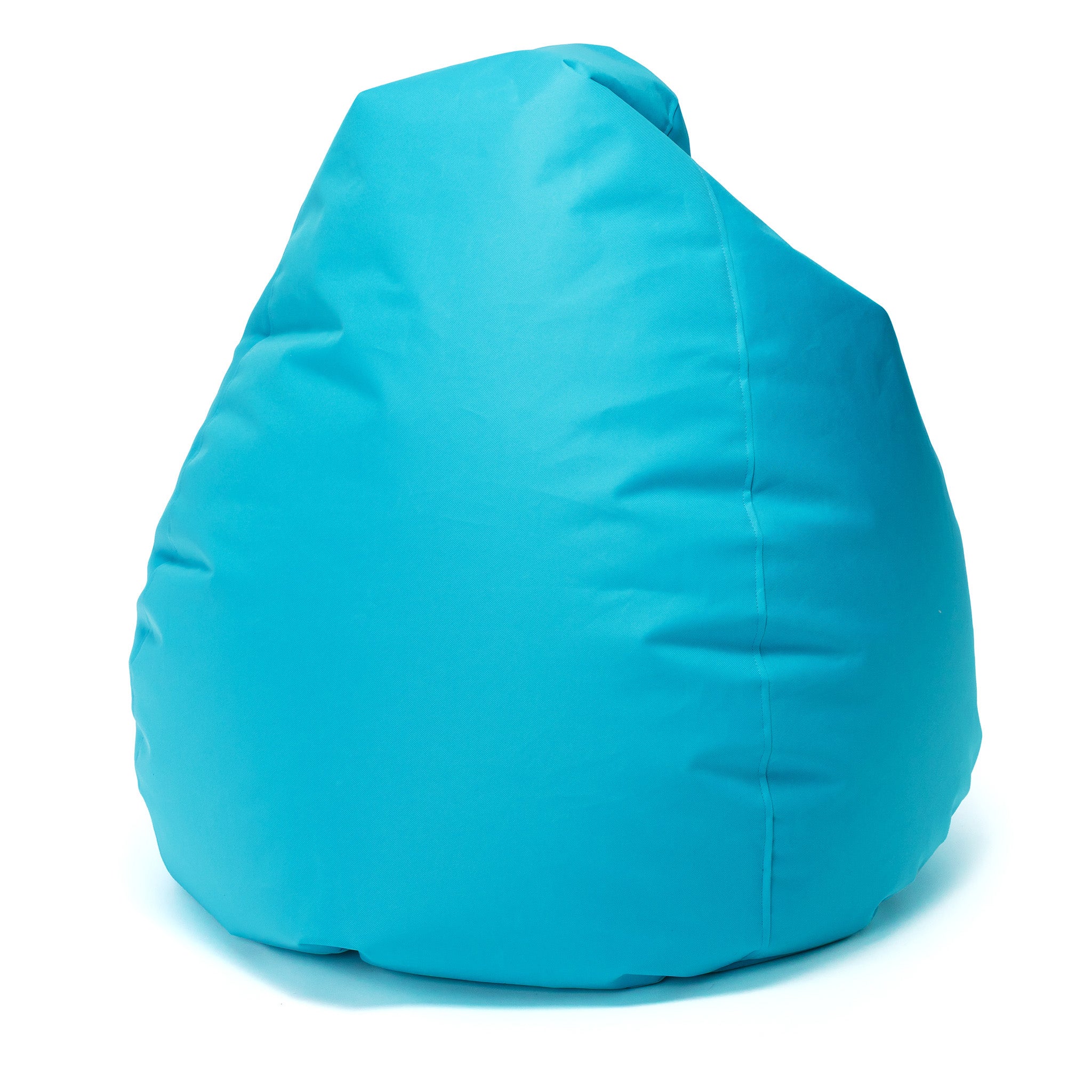 Pufa Fuzzy Poliester Niebieska