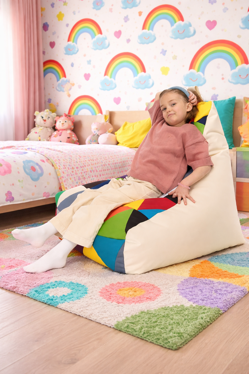 Fotel Keiko S Poliester Mix