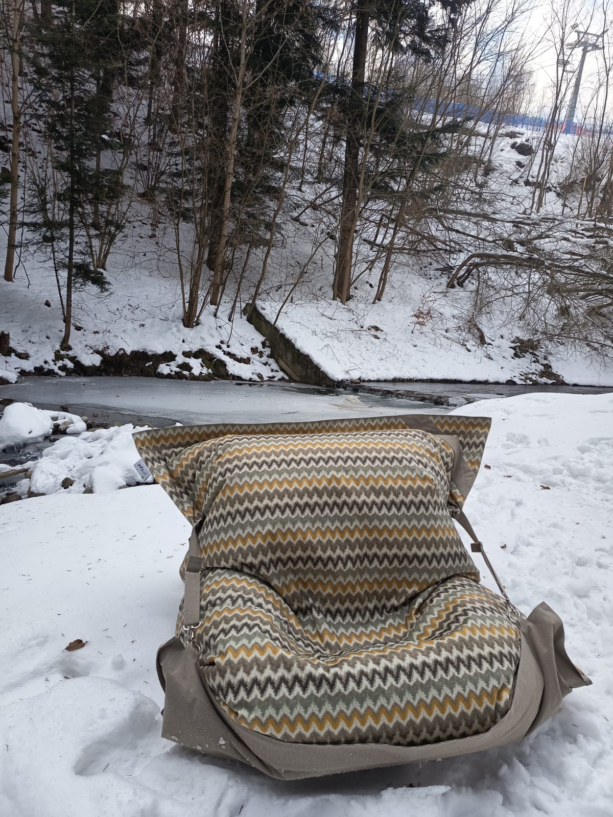 Poducha Classic Modern Outdoor Zygzaki