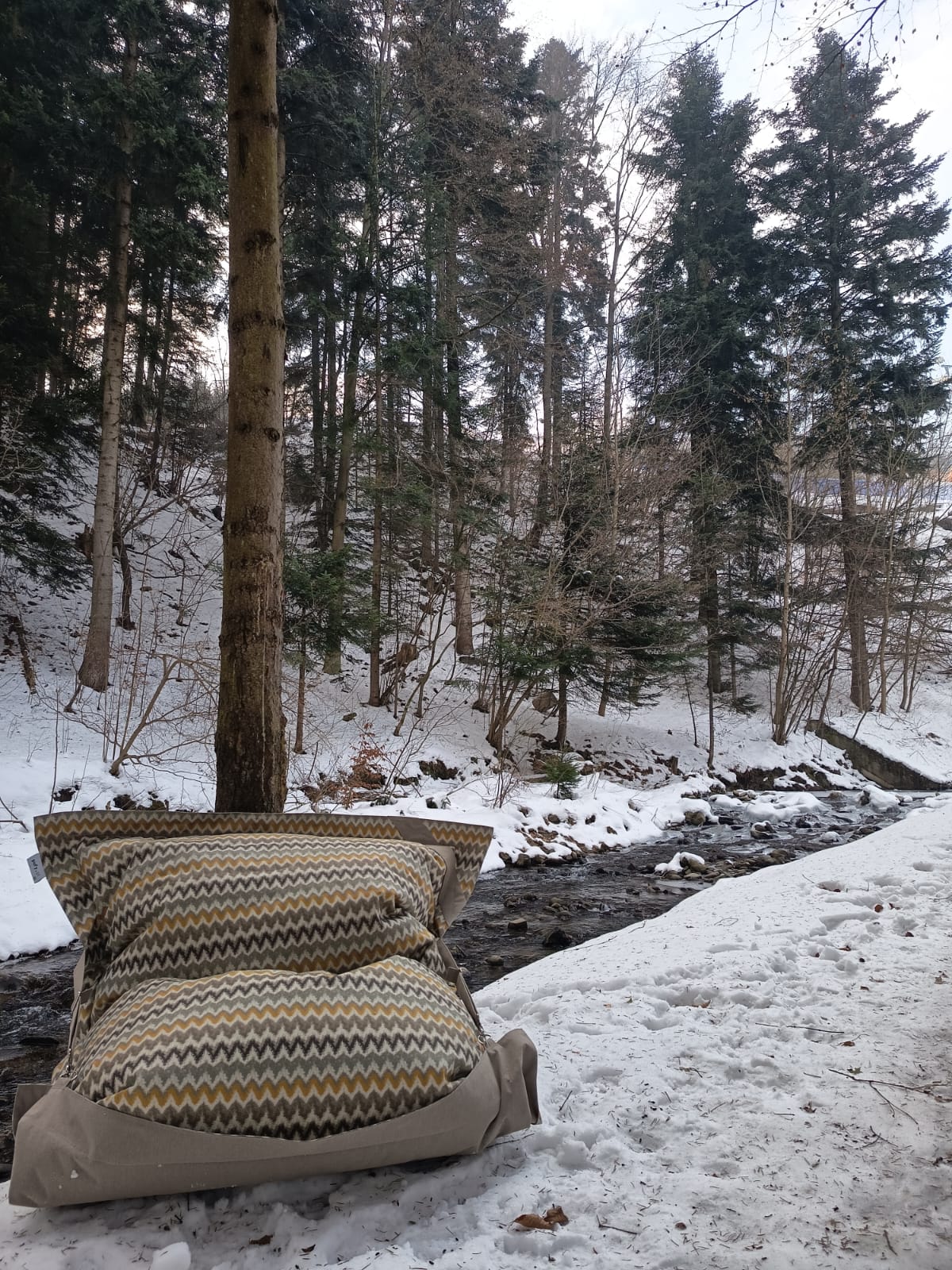 Poducha Classic Modern Outdoor Zygzaki