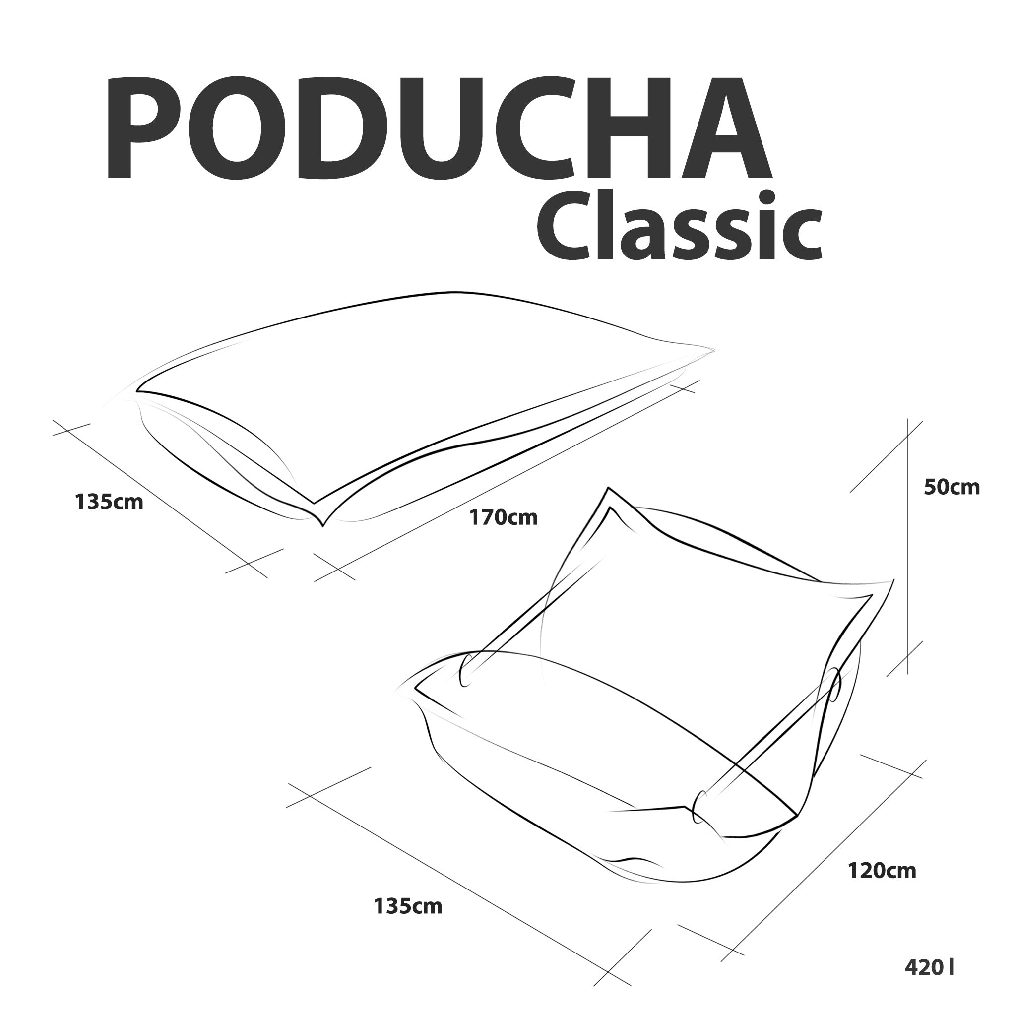Poducha Classic Modern Outdoor Zygzaki