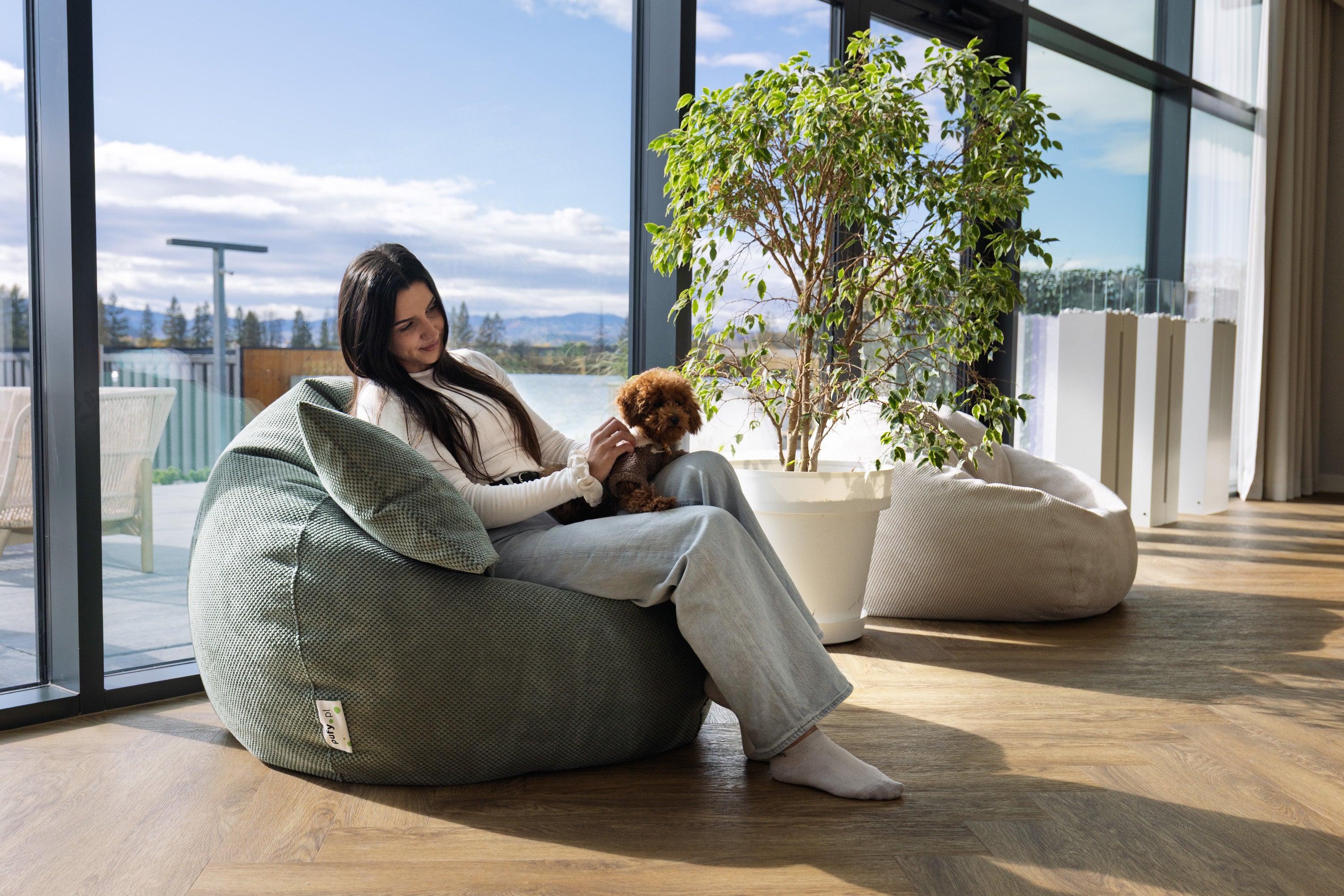 Sakwa Dot Plusz + poduszka