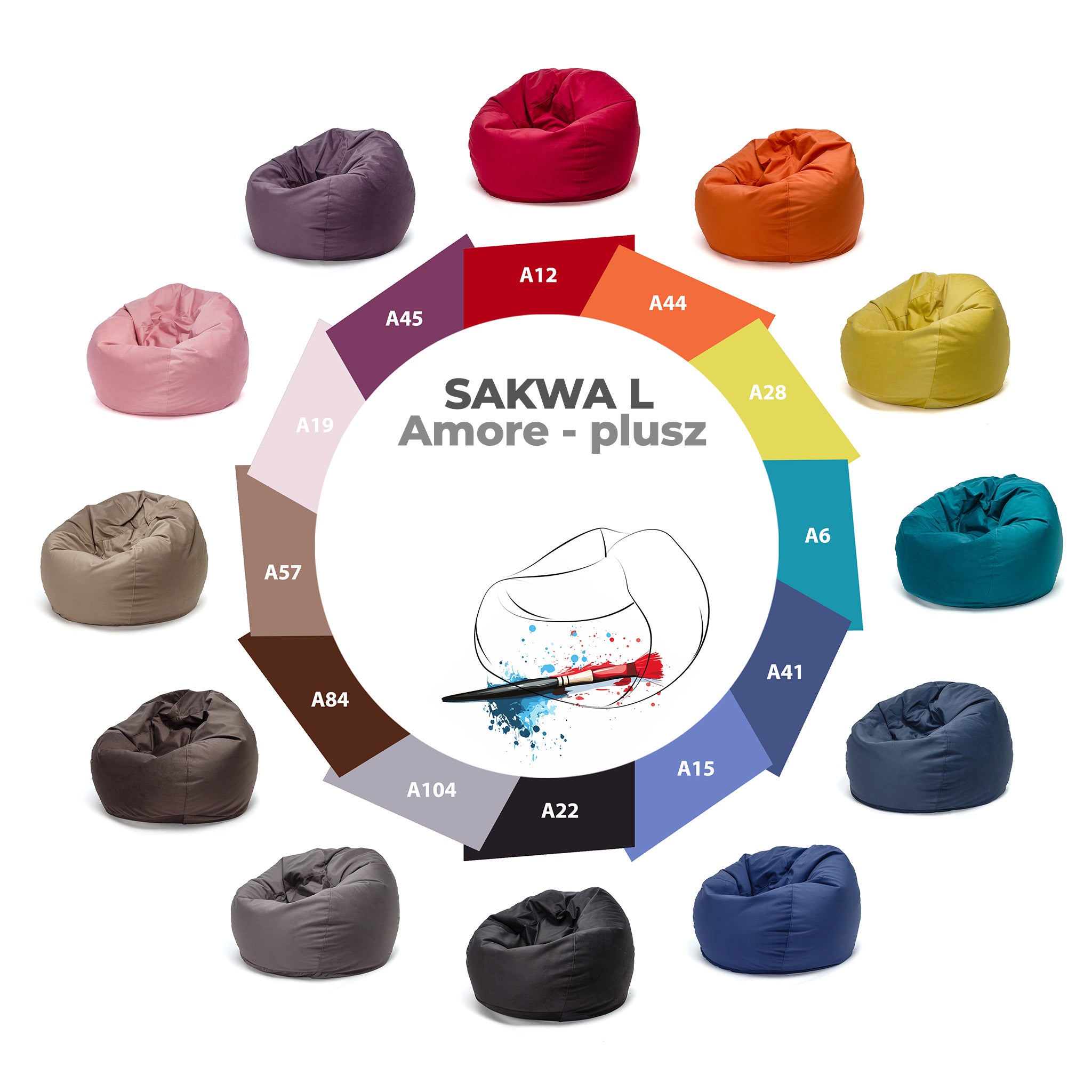 Pufa Sakwa L Amore Plusz