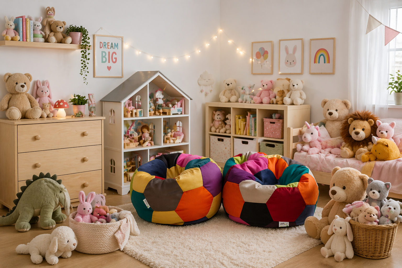 Pufa Piłka Nożna M MIX Amore