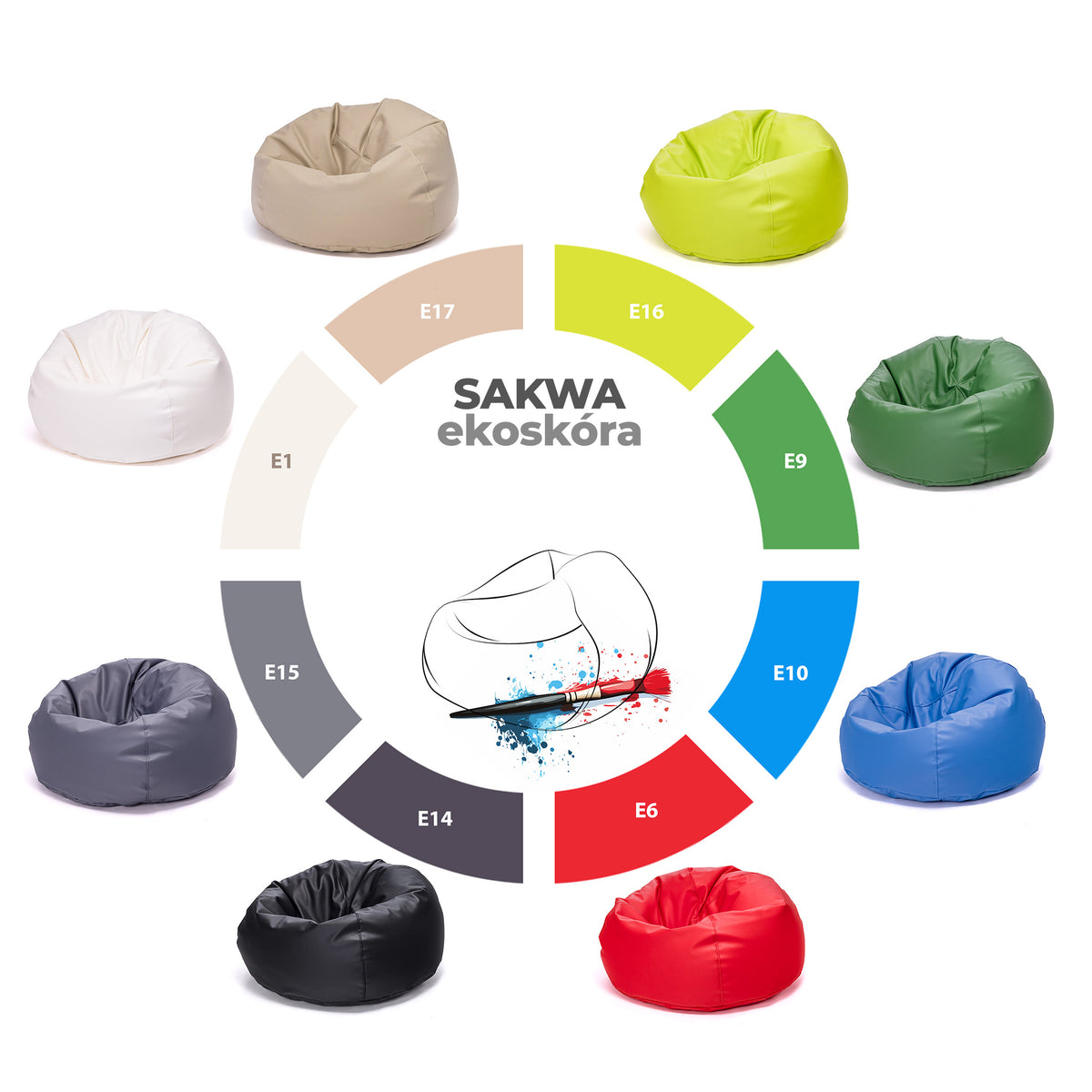 Pufa Sakwa L Ekoskóra