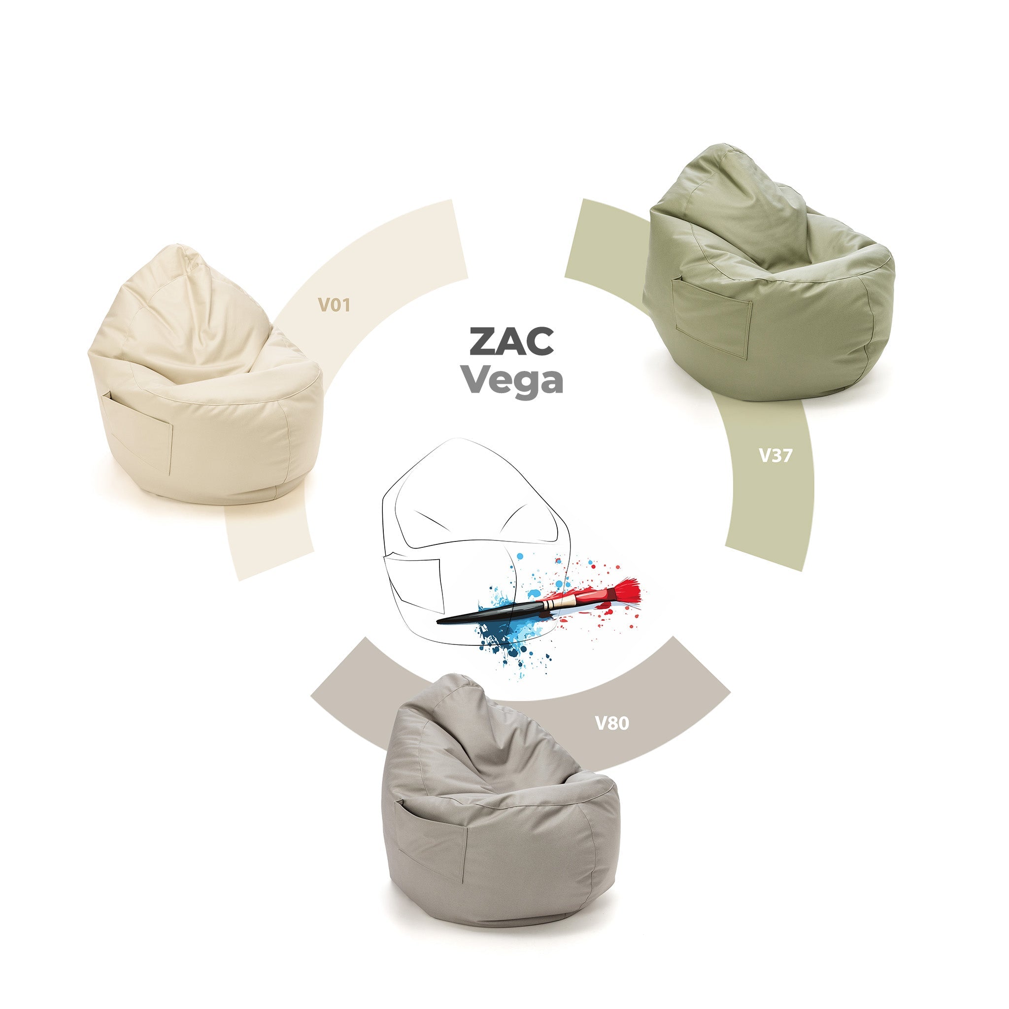 Fotel Zac Vega