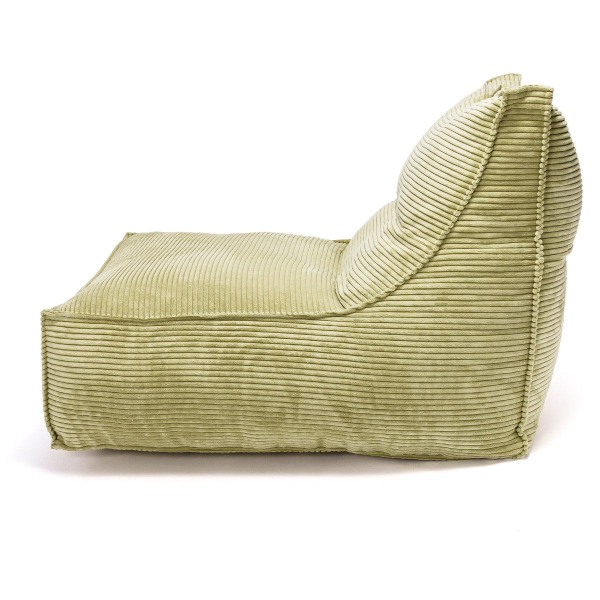 Fotel Leone Sztruks MOOD oliwkowy P44 – widok z boku