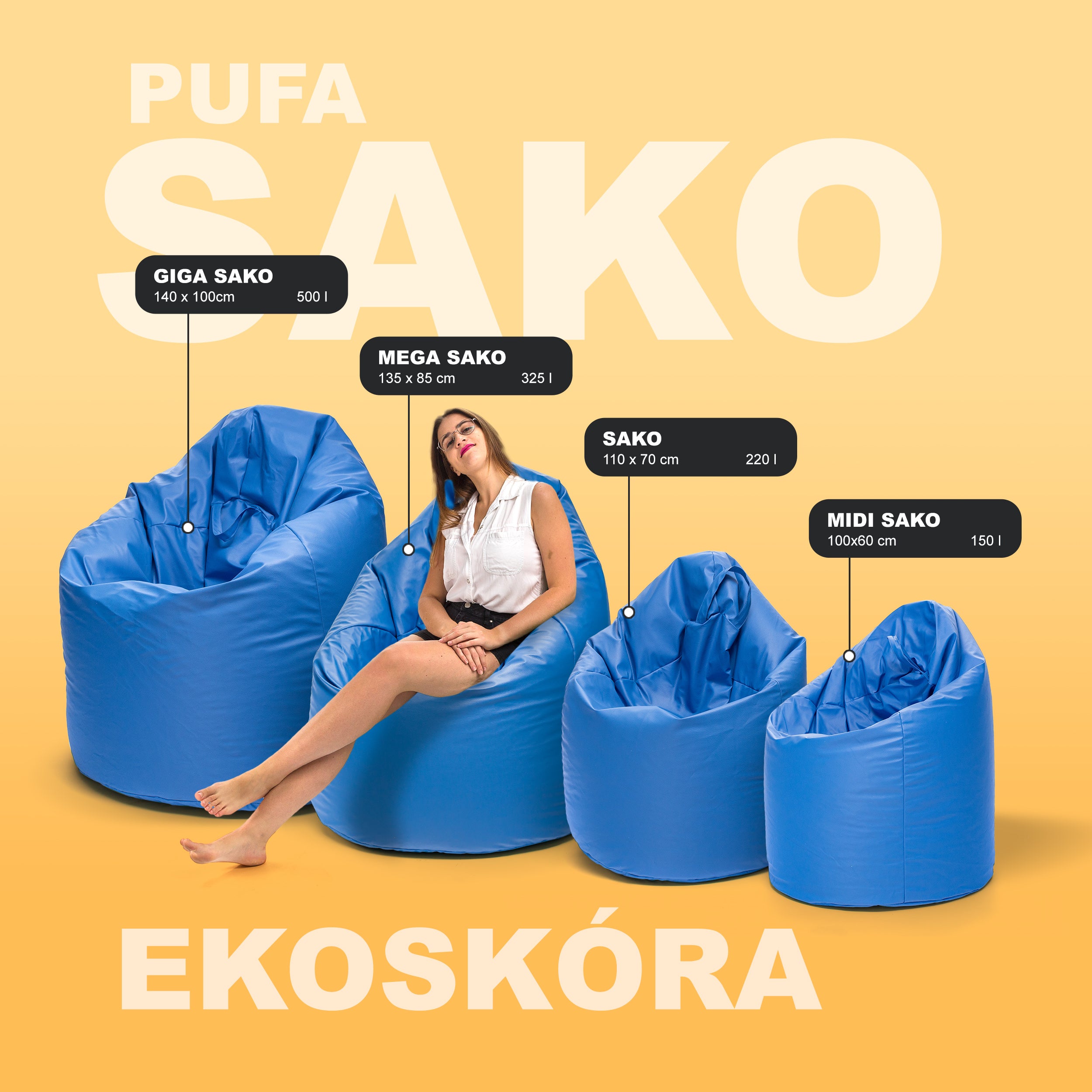 Worek Giga Sako Ekoskóra